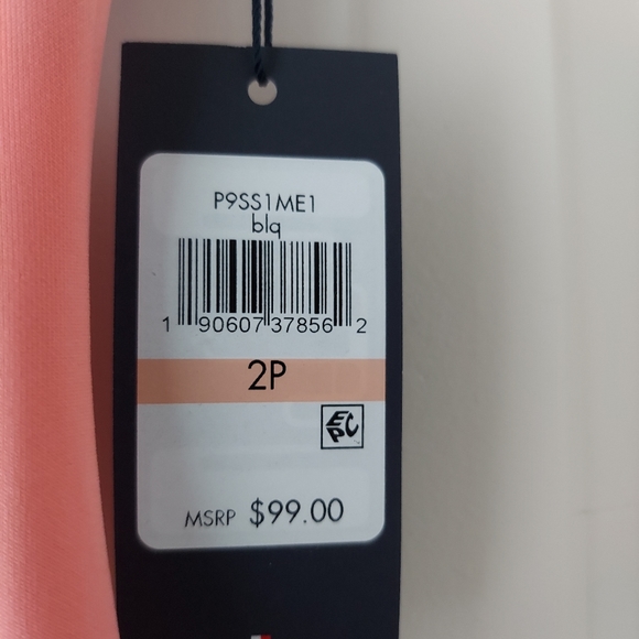 NWT Tommy Hilfiger Ruffle Sleeve Dress - Picture 11 of 14